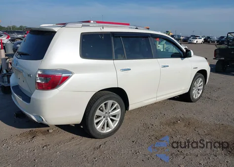 2008 Toyota Highlander Hybrid из США, поврежденный, VIN JTEEW41A282023150